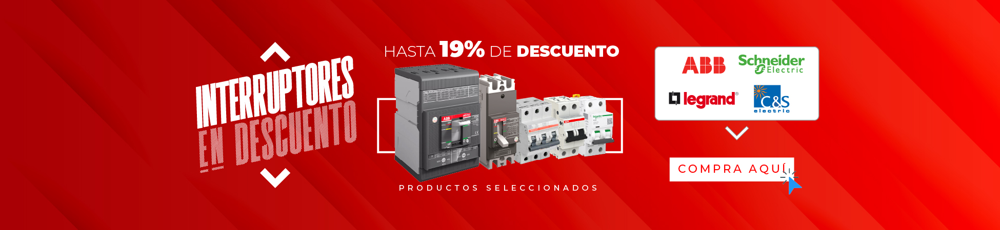 Interruptores en descuento - 2025