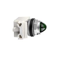 Piloto verde LED 220VAC/DC 30mm sin lámpara BA9S