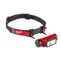 linterna led milwaukee casco