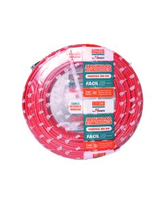 Cable NH-90 4mm2 450/750V libre de halógeno rojo, clase 2, x rollo, Practicable