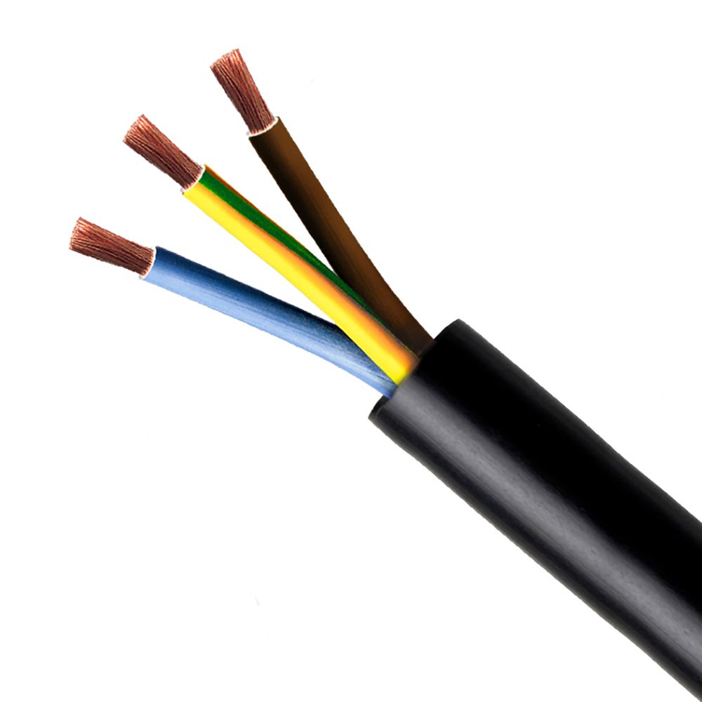 PROMELSA: Cable RV-K 3G10mm2, 0.6/1kV XLPE/PVC negro, clase 5, x