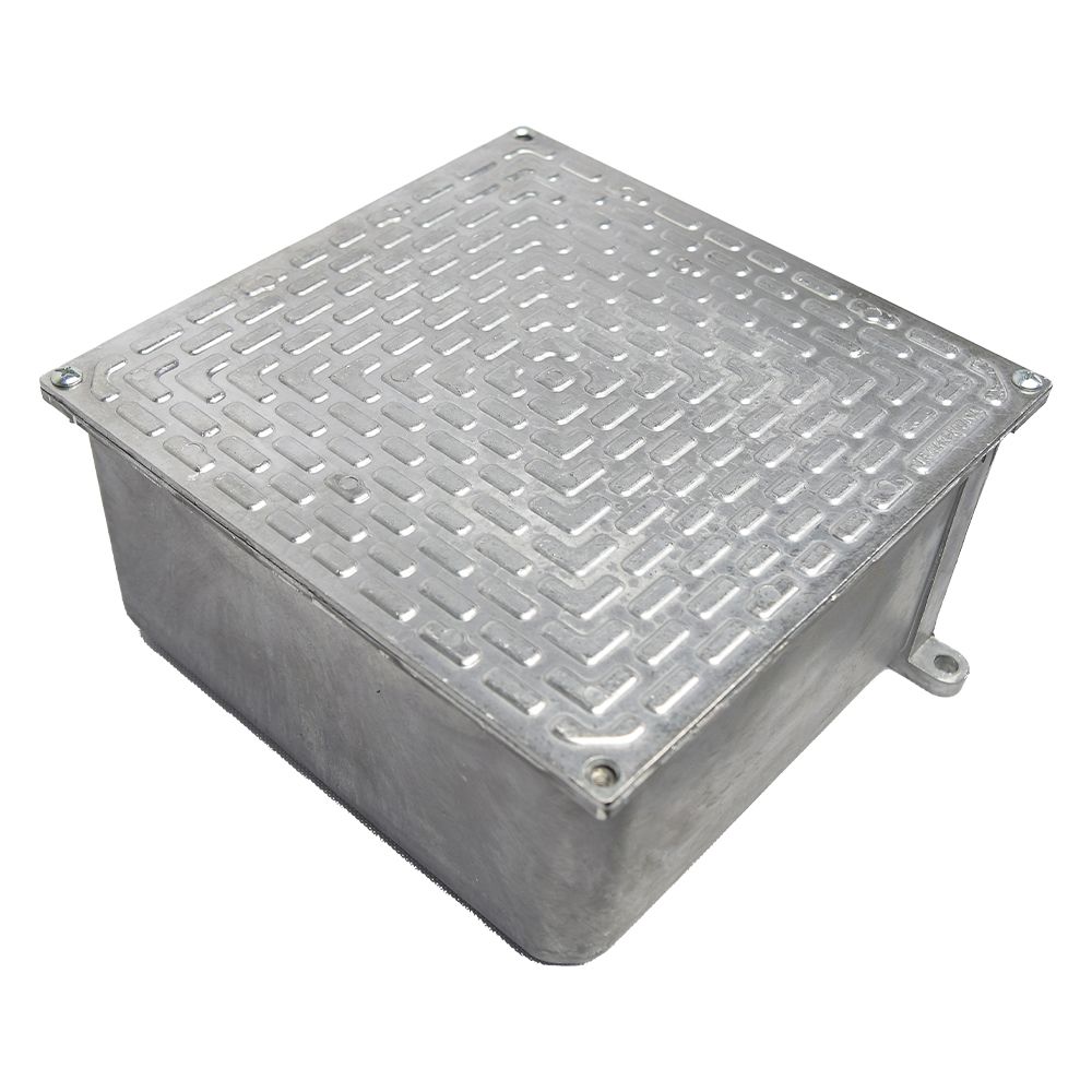 PROMELSA: Caja de derivación aluminio 100x100x60mm IP64 con tapa