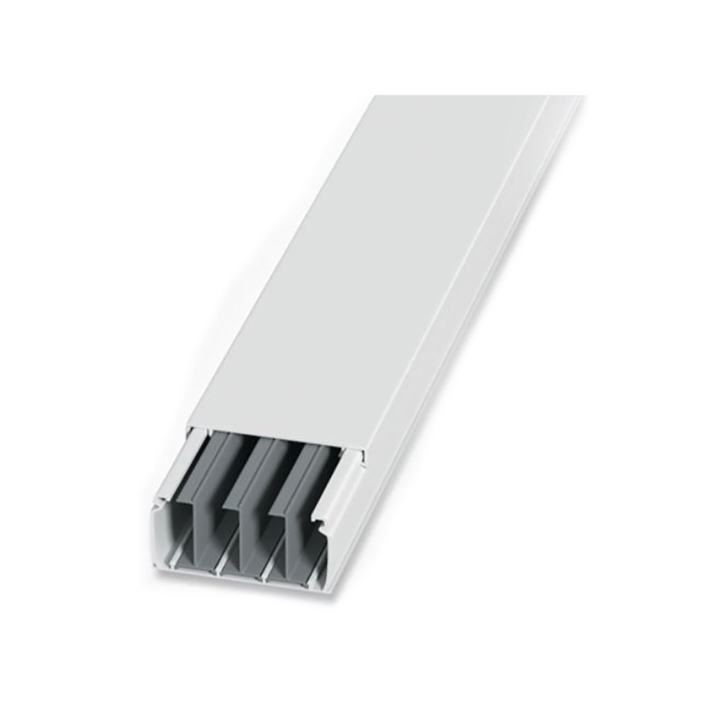 PROMELSA: Canaleta unicanal 100x50mm 2mts con tapa sin adhesivo s/separador